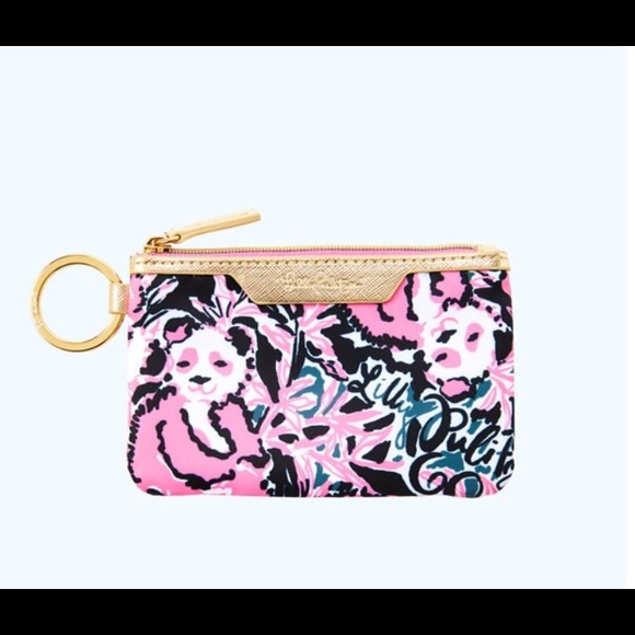 Lilly Pulitzer Accessories - Lilly Pulitzer Hanging With My Boo Panda Card Case